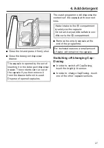 Preview for 27 page of Miele WDD 131 WPS GuideLine Operating Instructions Manual