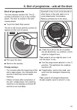 Preview for 29 page of Miele WDD 131 WPS GuideLine Operating Instructions Manual