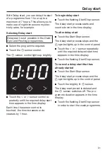 Preview for 31 page of Miele WDD 131 WPS GuideLine Operating Instructions Manual