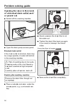 Preview for 56 page of Miele WDD 131 WPS GuideLine Operating Instructions Manual