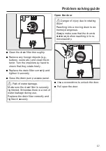 Preview for 57 page of Miele WDD 131 WPS GuideLine Operating Instructions Manual