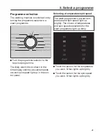 Preview for 21 page of Miele WDD320 SpeedCare 1400 Operating Instructions Manual