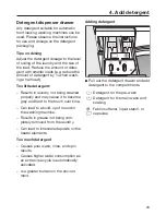 Preview for 23 page of Miele WDD320 SpeedCare 1400 Operating Instructions Manual