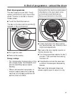 Preview for 27 page of Miele WDD320 SpeedCare 1400 Operating Instructions Manual