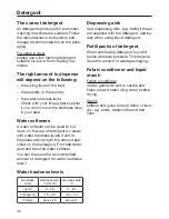 Preview for 42 page of Miele WDD320 SpeedCare 1400 Operating Instructions Manual