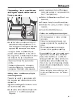 Preview for 45 page of Miele WDD320 SpeedCare 1400 Operating Instructions Manual