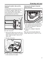 Preview for 47 page of Miele WDD320 SpeedCare 1400 Operating Instructions Manual