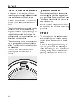 Preview for 58 page of Miele WDD320 SpeedCare 1400 Operating Instructions Manual