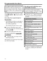 Preview for 74 page of Miele WDD320 SpeedCare 1400 Operating Instructions Manual