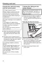 Предварительный просмотр 48 страницы Miele WED 665 Excellence Operating Instructions Manual