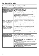 Предварительный просмотр 58 страницы Miele WED 665 Excellence Operating Instructions Manual