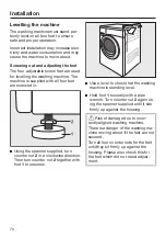 Предварительный просмотр 70 страницы Miele WED 665 Excellence Operating Instructions Manual