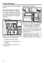 Предварительный просмотр 30 страницы Miele WEG 365 Excellence Operating Instructions Manual