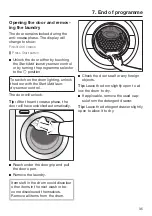 Предварительный просмотр 35 страницы Miele WEG 365 Excellence Operating Instructions Manual