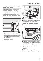 Предварительный просмотр 57 страницы Miele WEG 365 Excellence Operating Instructions Manual