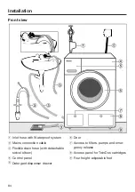 Предварительный просмотр 84 страницы Miele WER 865 WPS Excellence Operating Instructions Manual