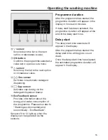 Preview for 15 page of Miele WKG 120 WCS Operating Instructions Manual