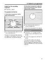 Preview for 25 page of Miele WKG 120 WCS Operating Instructions Manual