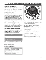 Preview for 33 page of Miele WKG 120 WCS Operating Instructions Manual