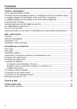 Preview for 4 page of Miele WKG 120 Operating Instructions Manual