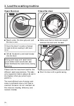 Preview for 26 page of Miele WKG 120 Operating Instructions Manual