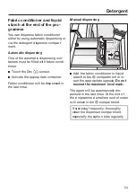 Preview for 53 page of Miele WKG 120 Operating Instructions Manual