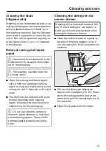 Preview for 55 page of Miele WKG 120 Operating Instructions Manual