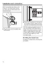 Preview for 76 page of Miele WKG 120 Operating Instructions Manual