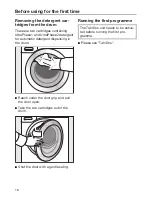 Предварительный просмотр 18 страницы Miele WKH 120 WPS Operating Instructions Manual