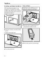 Предварительный просмотр 20 страницы Miele WKH 120 WPS Operating Instructions Manual