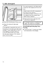 Preview for 32 page of Miele WKH 122 WPS Operating Instructions Manual