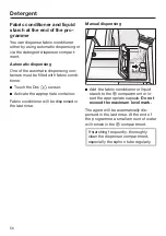 Preview for 56 page of Miele WKH 122 WPS Operating Instructions Manual