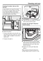 Preview for 59 page of Miele WKH 122 WPS Operating Instructions Manual