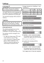 Preview for 92 page of Miele WKH 122 WPS Operating Instructions Manual