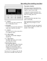 Предварительный просмотр 15 страницы Miele WKR 770 WPS Operating Instructions Manual