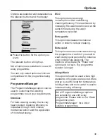 Preview for 49 page of Miele WKR 771 WPS Operating Instructions Manual