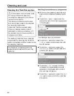 Preview for 68 page of Miele WKR 771 WPS Operating Instructions Manual