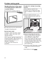 Preview for 80 page of Miele WKR 771 WPS Operating Instructions Manual