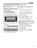 Preview for 99 page of Miele WKR 771 WPS Operating Instructions Manual