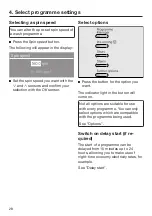 Предварительный просмотр 28 страницы Miele WKR571 Operating Instructions Manual