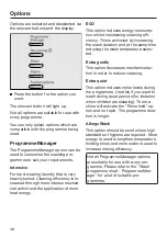 Предварительный просмотр 48 страницы Miele WKR571 Operating Instructions Manual