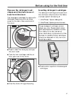 Предварительный просмотр 17 страницы Miele WKR571WPS Operating Instructions Manual