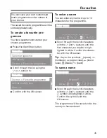 Предварительный просмотр 45 страницы Miele WKR571WPS Operating Instructions Manual