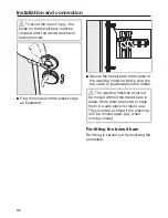 Предварительный просмотр 86 страницы Miele WKR571WPS Operating Instructions Manual