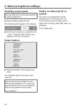 Preview for 28 page of Miele WMH122 WPS Operating Instructions Manual