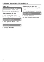 Preview for 52 page of Miele WMH122 WPS Operating Instructions Manual