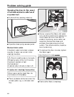 Предварительный просмотр 80 страницы Miele WMR 861 WPS Operating Instructions Manual