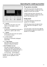 Preview for 15 page of Miele WMR561WPS Operating Instructions Manual