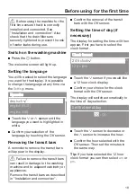 Preview for 19 page of Miele WMR561WPS Operating Instructions Manual