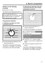 Preview for 25 page of Miele WMR561WPS Operating Instructions Manual